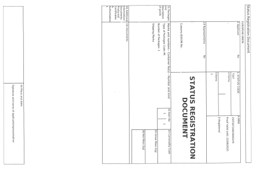 T2L and T2LF PoUS system for proof of the Union status of goods